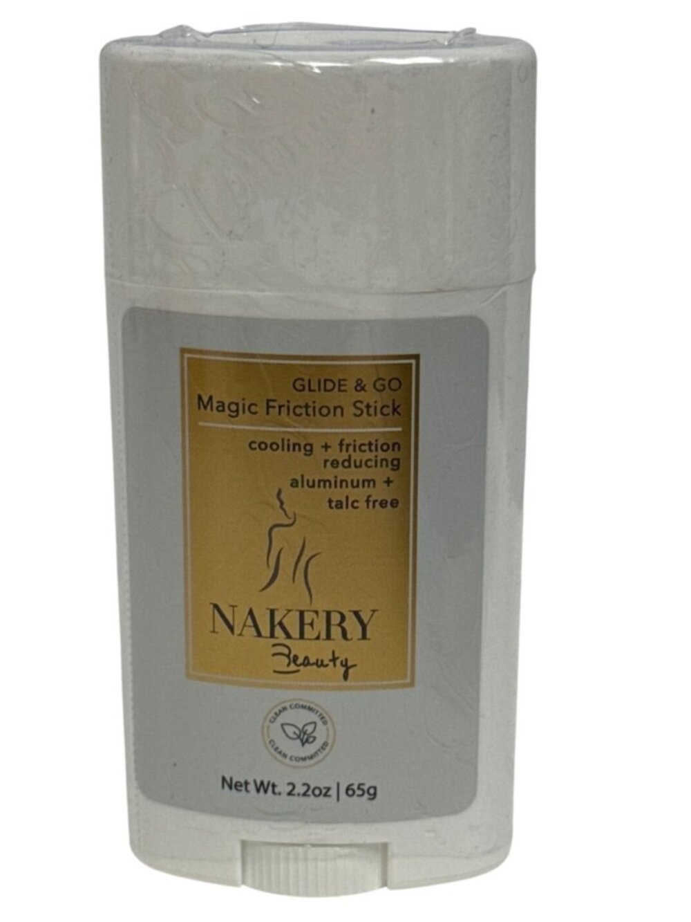 Nakery Beauty Glide & Go Magic Friction Reducing Stick Cooling 2.2 oz/ 65g NEW